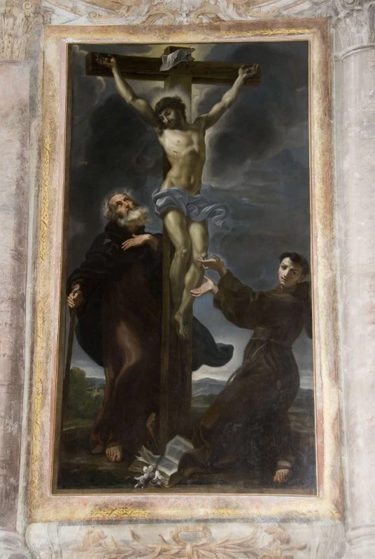 Crocifissione con San Francesco e San Francesco di Paola - Genzano di Roma